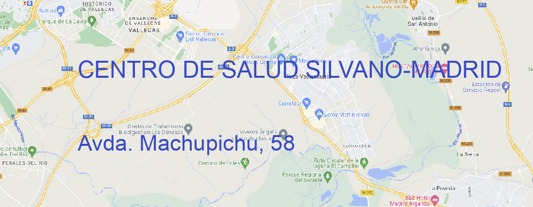 Oficina CENTRO DE SALUD SILVANO MADRID